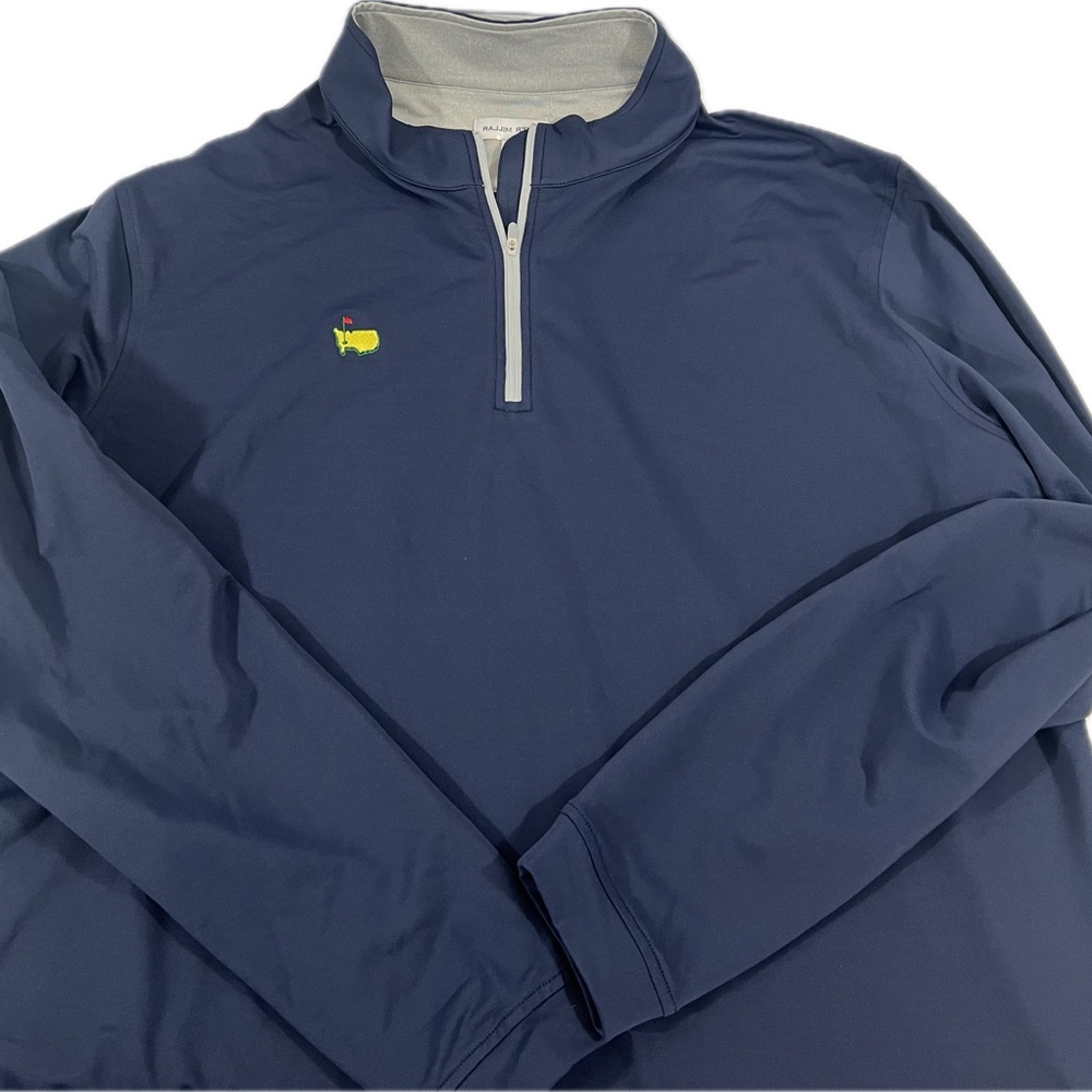 Masters Peter Millar Pullover Jacket Mens  XXL 1/4 Zip Golf